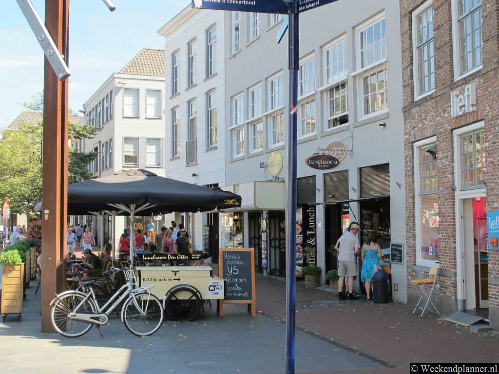 Als je vanauit het centrum naar het station loopt kom je langs bakkerij Den Otter. Ze hebben hier lekkere Bossche bollen. De meest bekende Bossche bollen kun je krijgen bij banketbakkerij Jan de Groot. De bakkerij ligt tegenover het station aan de stationsweg.